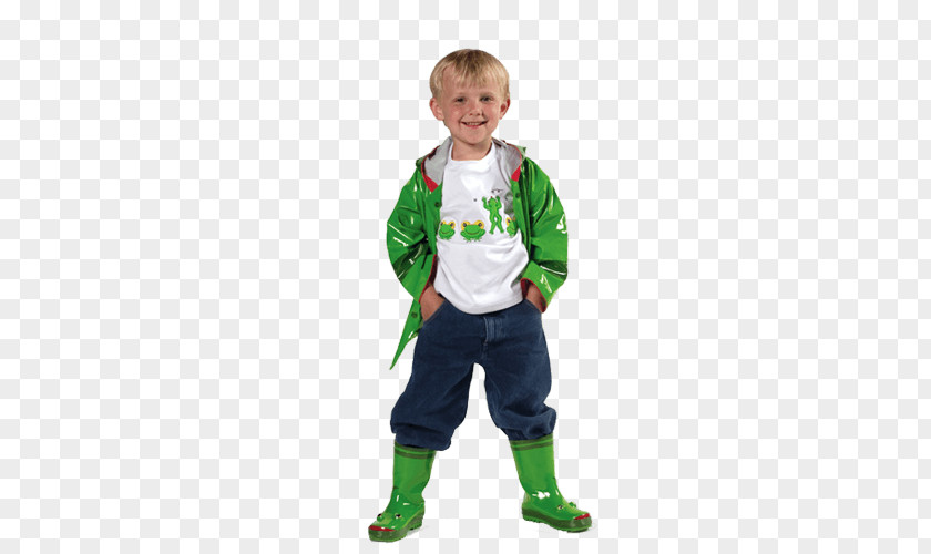 Frog Wellington Boot Child Natural Rubber PNG