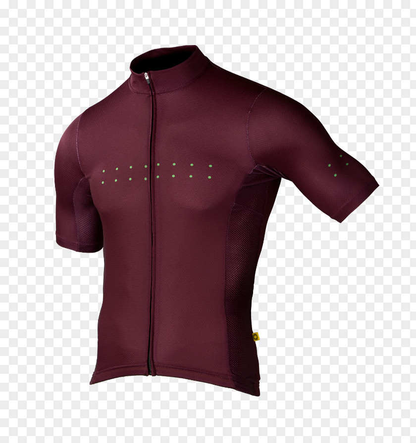 Maroon Plum Cycling Jersey Clothing Sleeve Shirt PNG