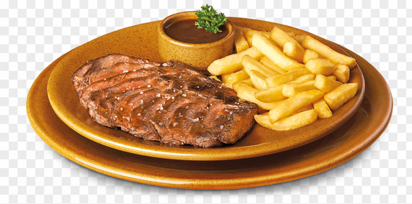 Parrilla Argentina French Fries Barbecue Sirloin Steak Meat PNG