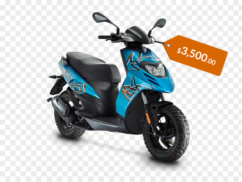 Scooter Piaggio Typhoon Motorcycle Vespa PNG