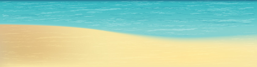 Sea And Sand Clip Art Image Shore Sky Blue Atmosphere PNG