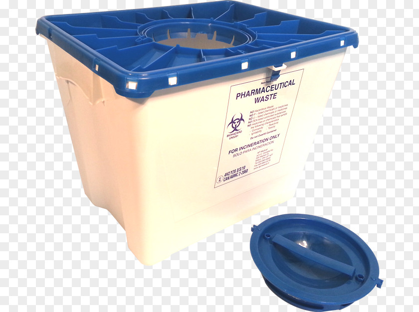 Waste Container Drug Disposal Sharps Pharmaceutical Plastic PNG