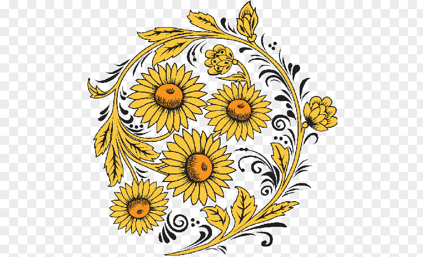 Design Chrysanthemum Indicum Clip Art PNG