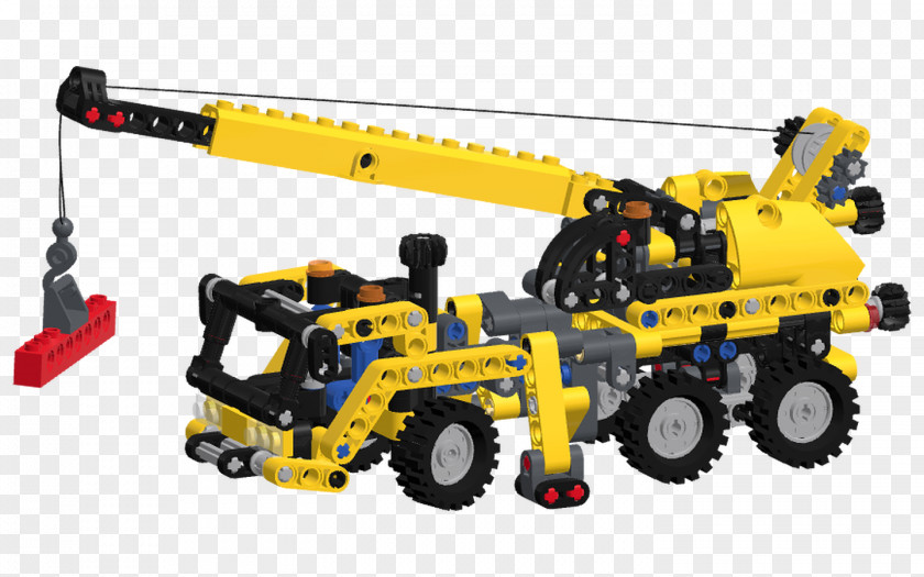 Toy Lego Technic Construction Set Crane PNG