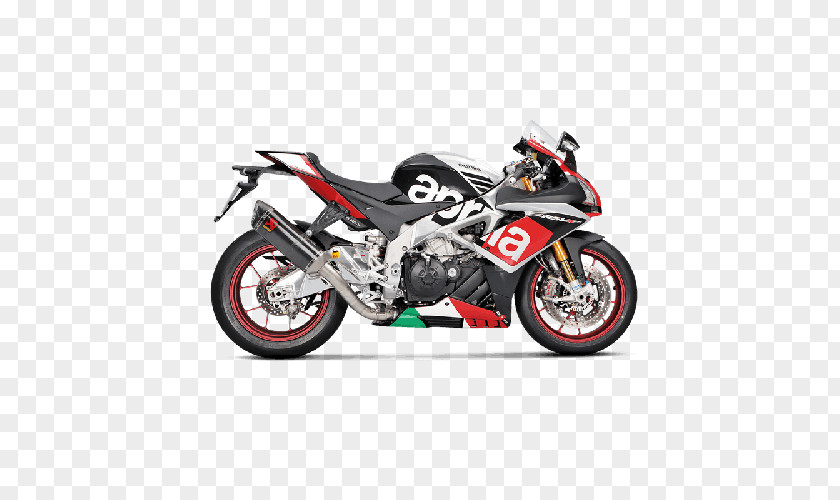 Aprilia Tuono Exhaust System RSV4 Akrapovič PNG