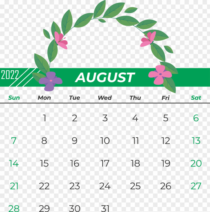 Leaf Logo Font Line Calendar PNG