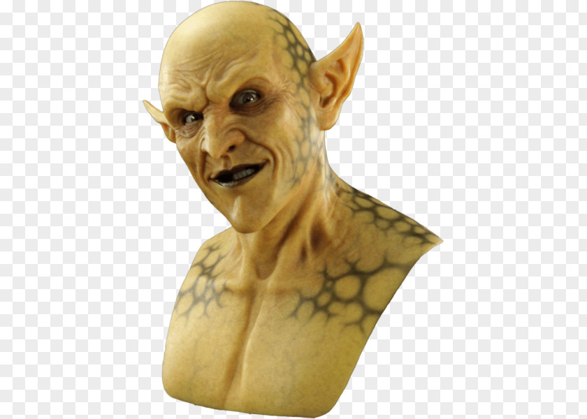Mask Silicone Goblin Imp Prosthesis PNG