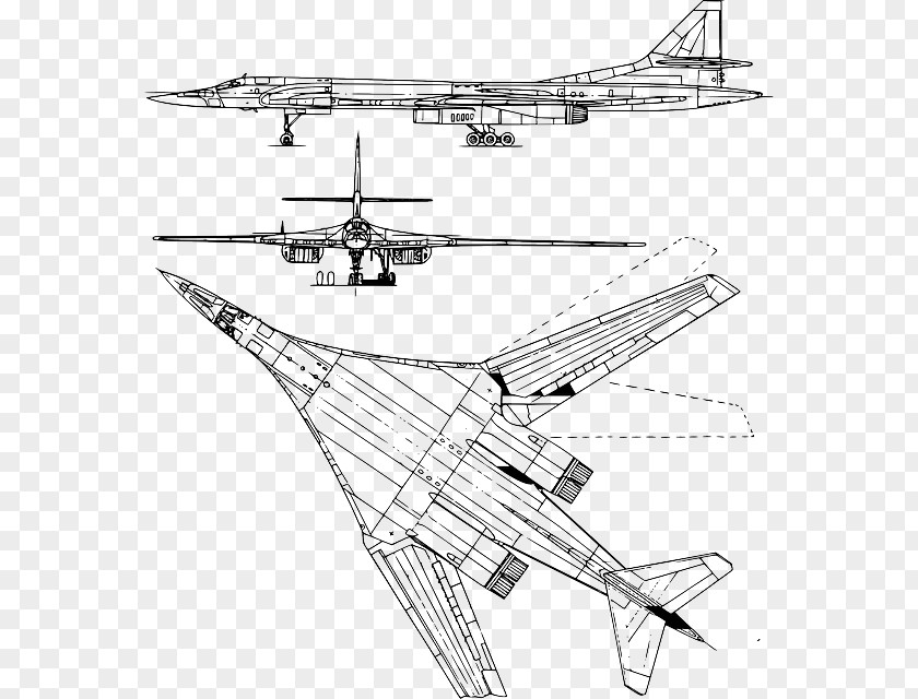 Plane Decoration Tupolev Tu-160 Tu-95 Tu-144 Tu-142 PNG