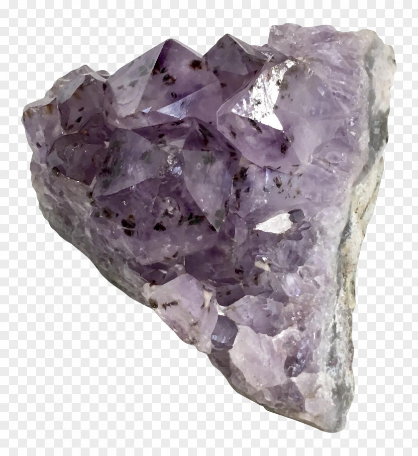 Purple Crystal Amethyst Quartz PNG