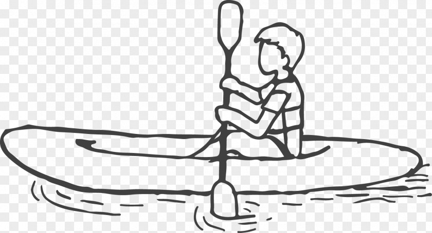 Rowing Boy Clip Art PNG