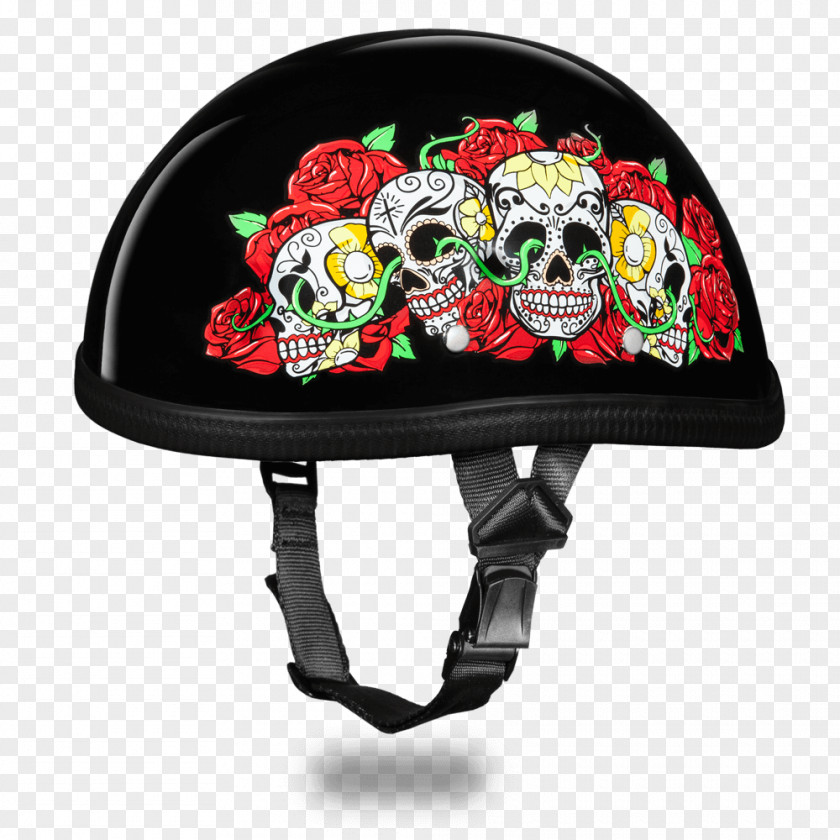 Skull Bikers Bicycle Helmets Motorcycle Daytona PNG