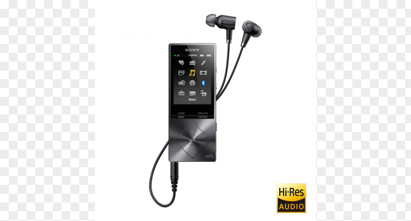 Sony Digital Audio Walkman NW-A20 Series High-resolution MP3 Player PNG