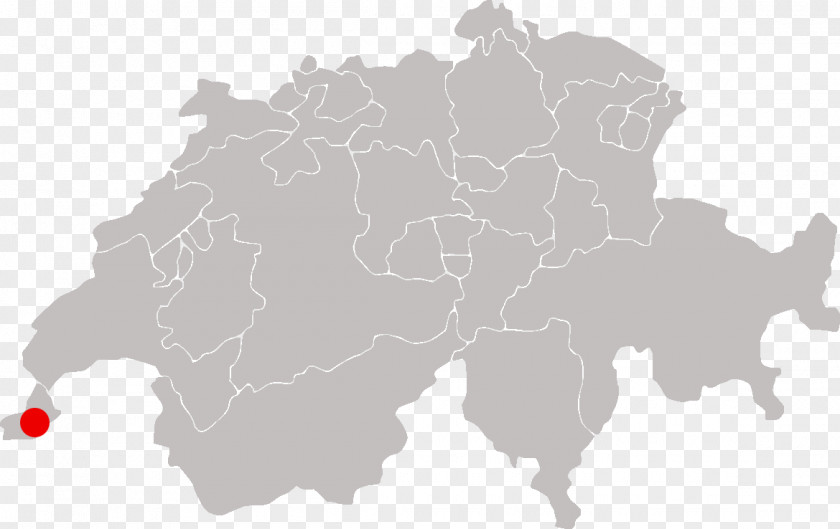 Switzerland World Map Blank PNG