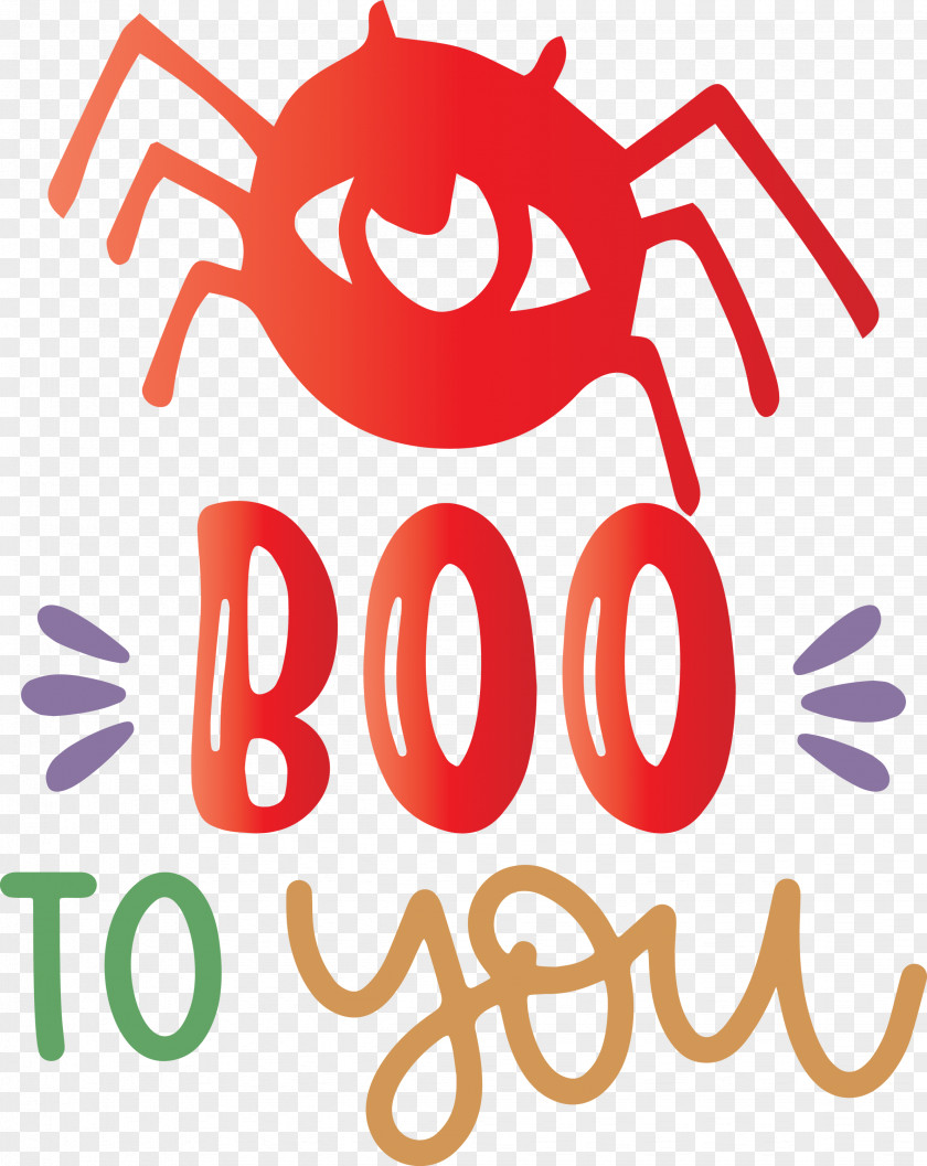 Boo Happy Halloween PNG