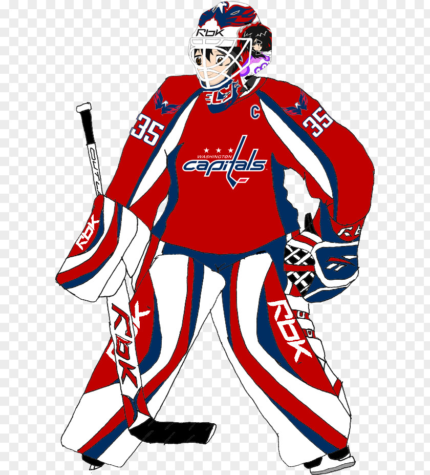 Capitals Hockey Goaltender Mask Washington Ice National League PNG