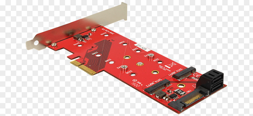 M.2 PCI Express NVM Conventional Electrical Connector PNG