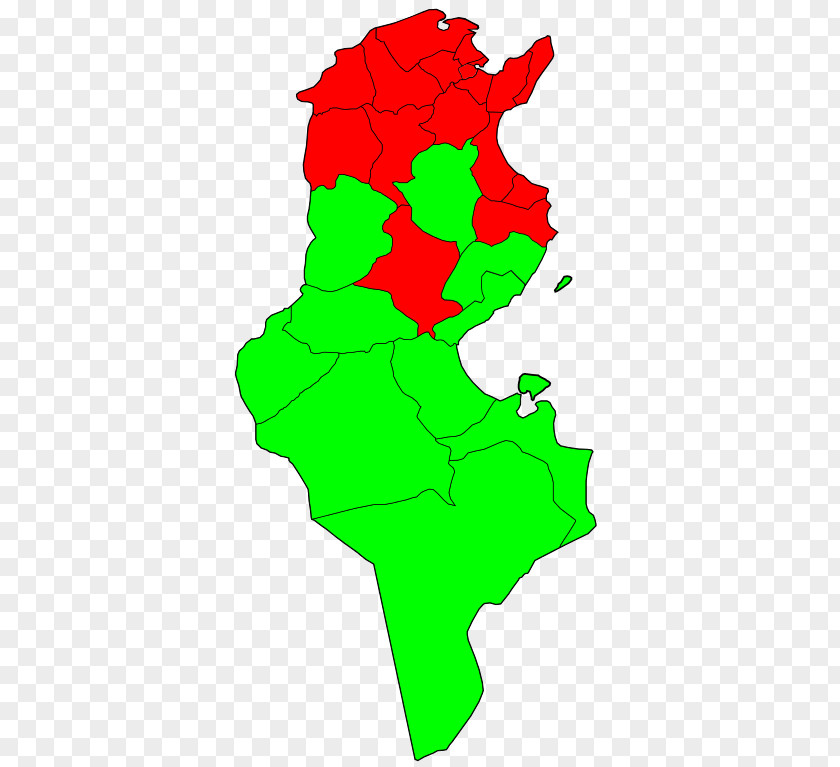 Map Tunisia Royalty-free PNG