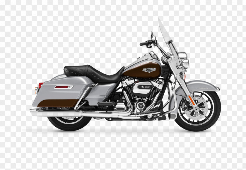 Motorcycle Harley-Davidson Road King Saddlebag Milwaukee-Eight Engine PNG