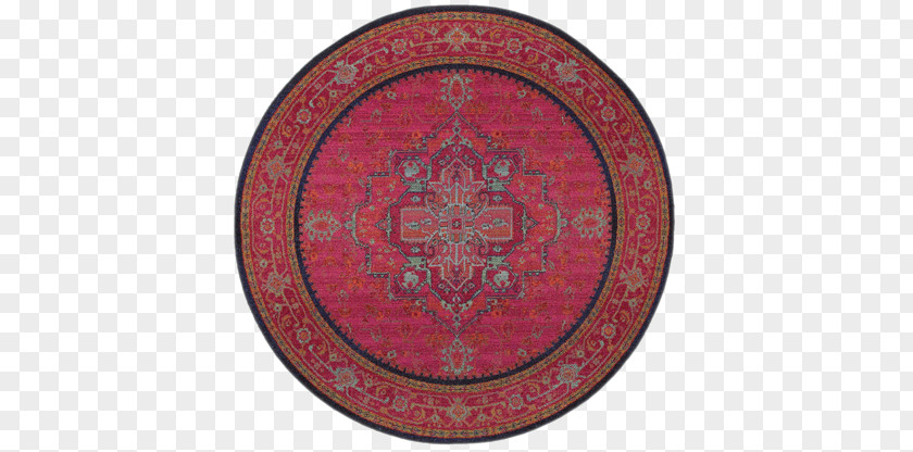Persian Carpet Texture Denali Blue Irvine Pink PNG