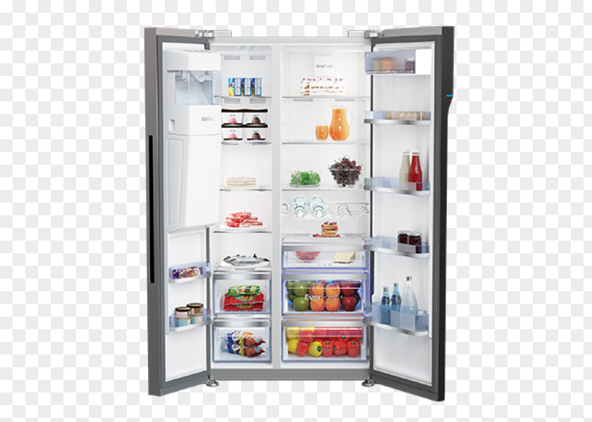 Refrigerator BEKO Beko SideB GN 162531 ZFX A++ Sr Home Appliance Freezers PNG