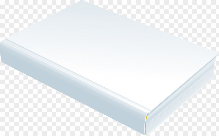 White Book Material Rectangle PNG