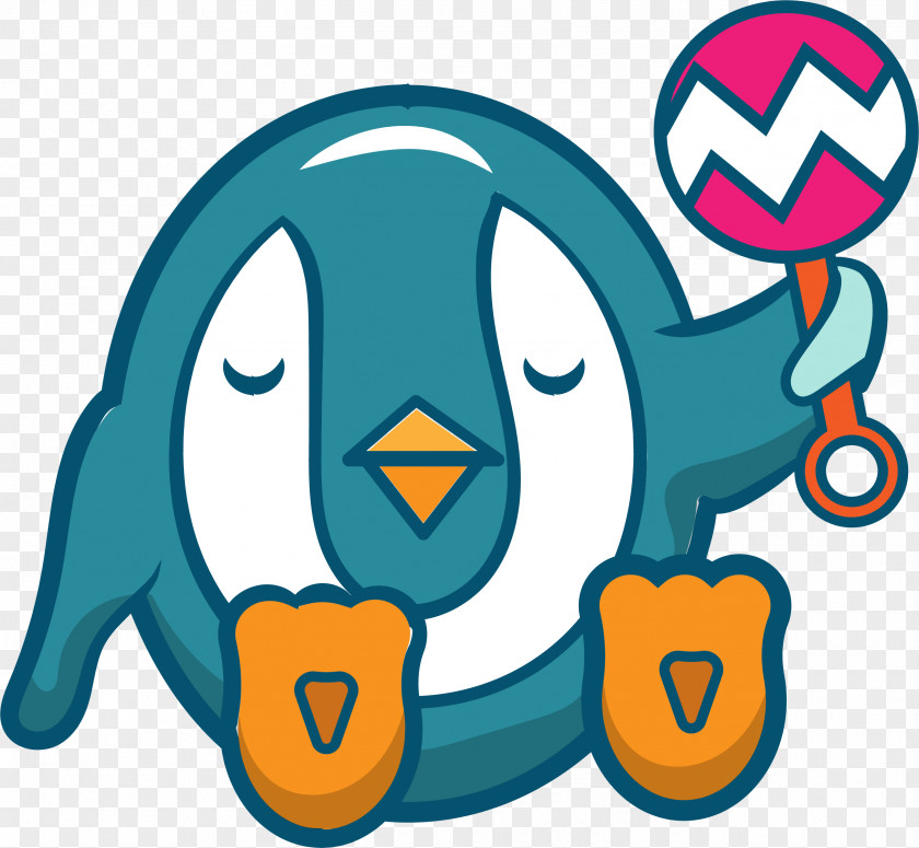 Cute Cartoon Little Penguin Bird Euclidean Vector Vecteur PNG