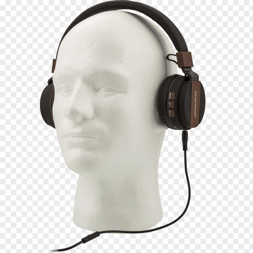 Gear Head Headphones Microphone Headset Hearing PNG