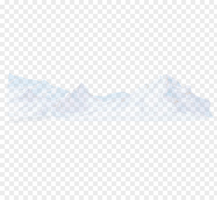 Hand-painted Iceberg White Black Angle Pattern PNG