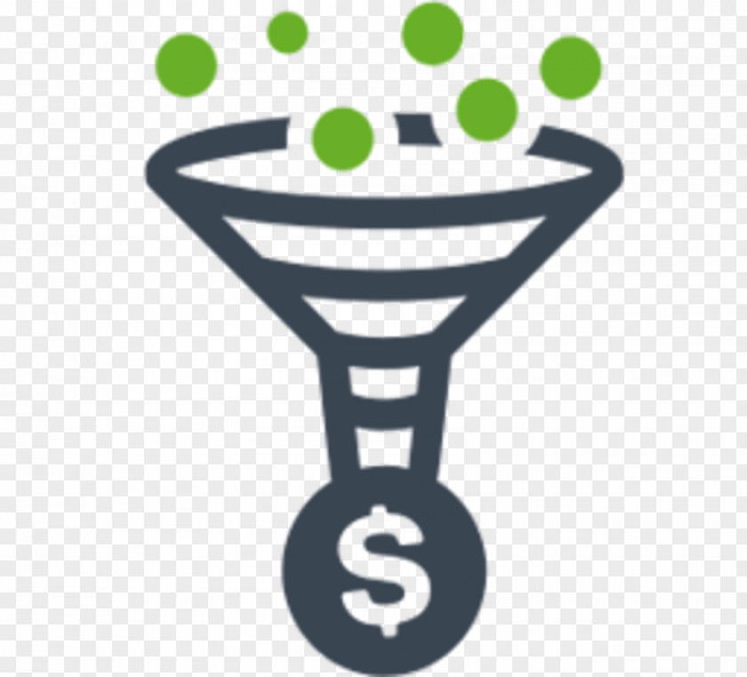 Marketing Sales Process Lead Generation Conversion Funnel PNG