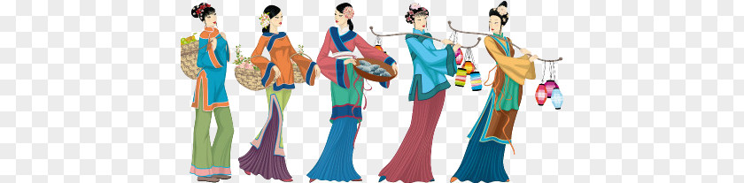 Chinese Women Royalty-free Illustration PNG