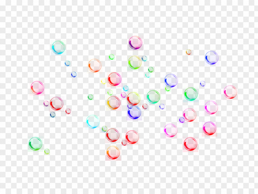 Colorful Bubbles Bubble Download Computer File PNG
