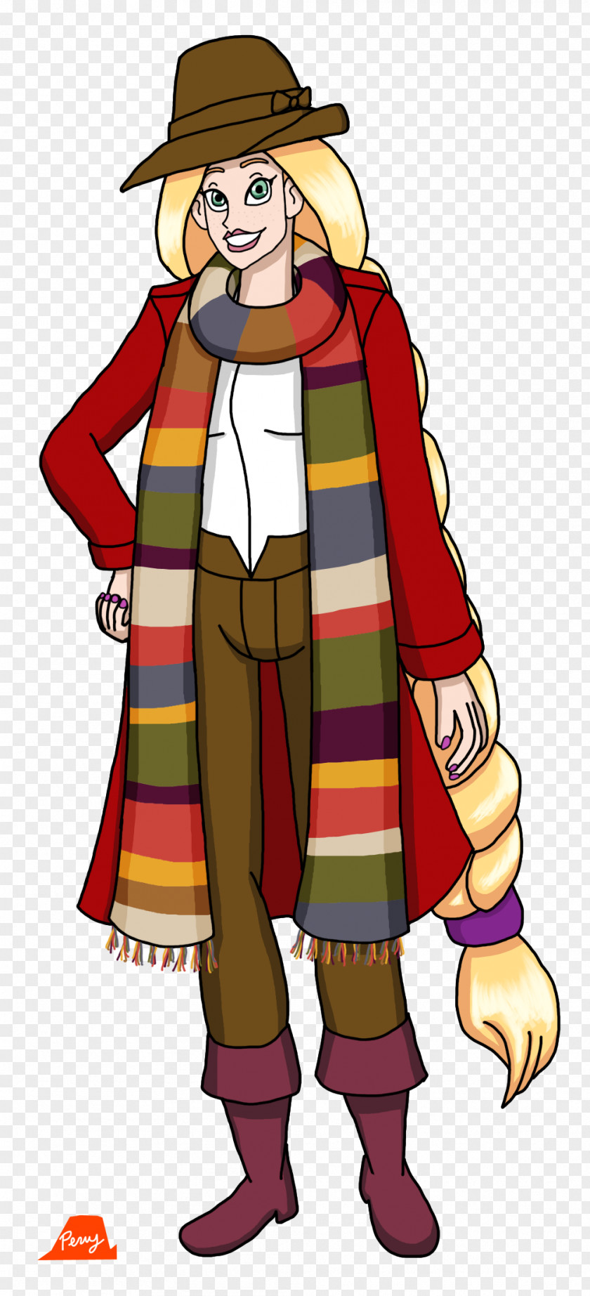 Fourth Doctor Gothel Santa Claus Art Rapunzel PNG