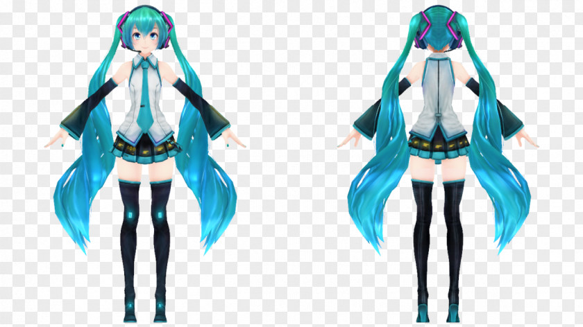 Hatsune Miku Project Diva F MikuMikuDance DeviantArt 雪未來 PNG