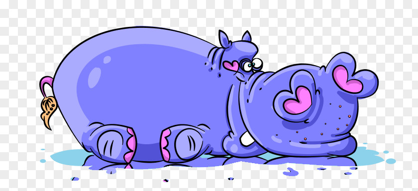 Hippopotamus Cliparts Cartoon Drawing Cuteness Clip Art PNG