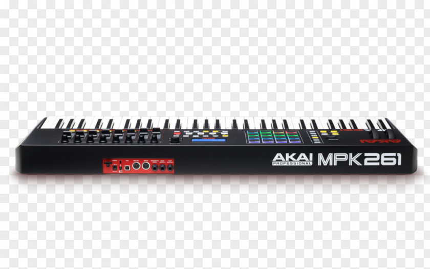 Midi Controllers Computer Keyboard Akai MPK261 MIDI PNG
