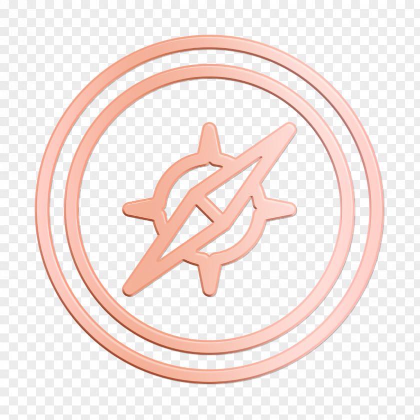 Peach Symbol Browser Icon PNG