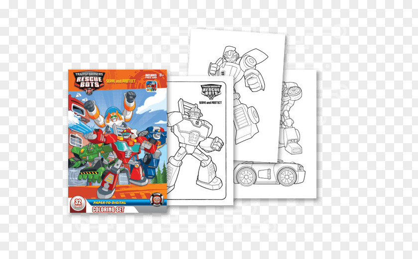Transformers Rescue Bots Dinobots Optimus Prime Coloring Book Colouring Pages PNG
