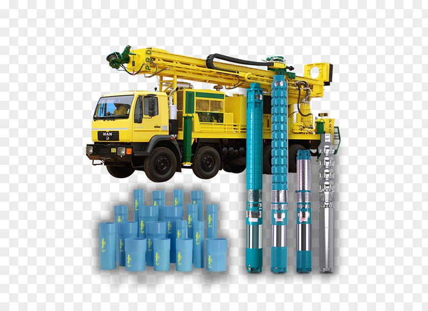 Borewell Machine Augers Well Drilling Rig Water PNG