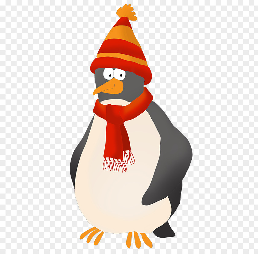 Feeling Hot Cliparts Penguin New Year's Day Year Card Clip Art PNG