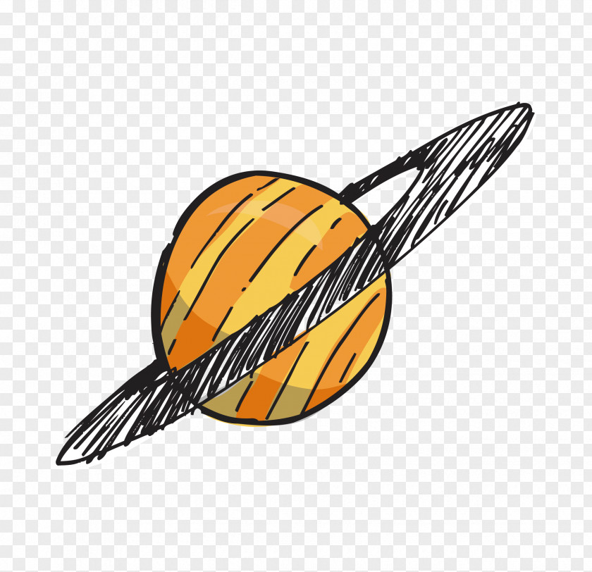 Hand-painted Planet Astronomical Object Euclidean Vector Vecteur PNG