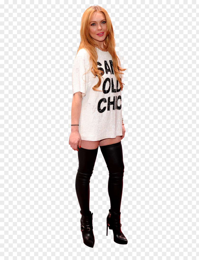 Lindsay Lohan Image T-shirt PNG