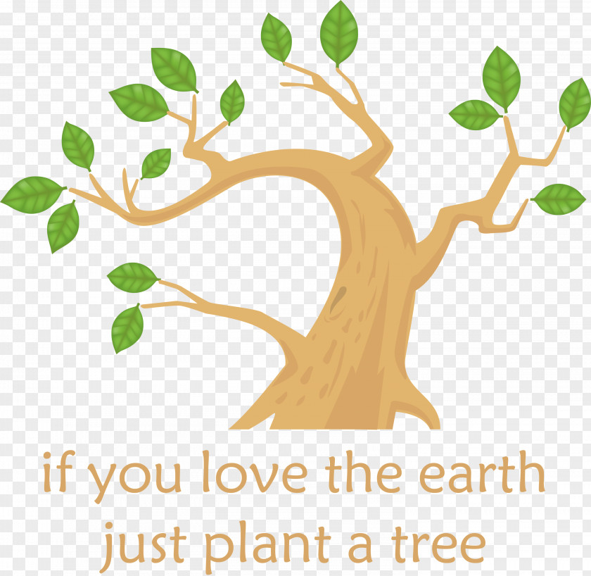 Plant A Tree Arbor Day Go Green PNG