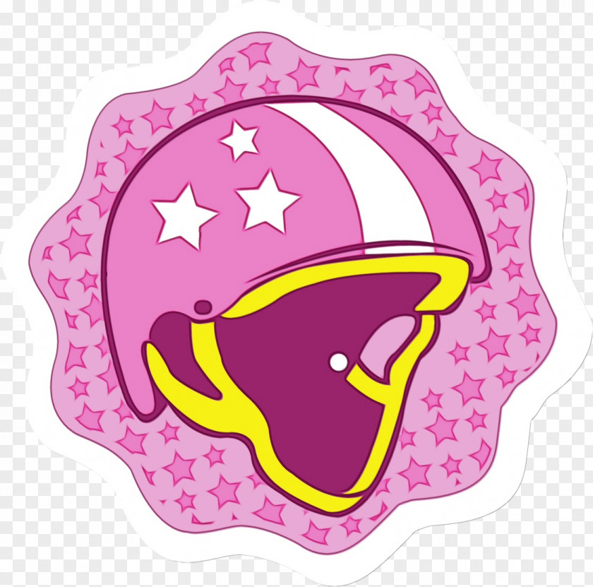 Sticker Magenta Soy Luna PNG