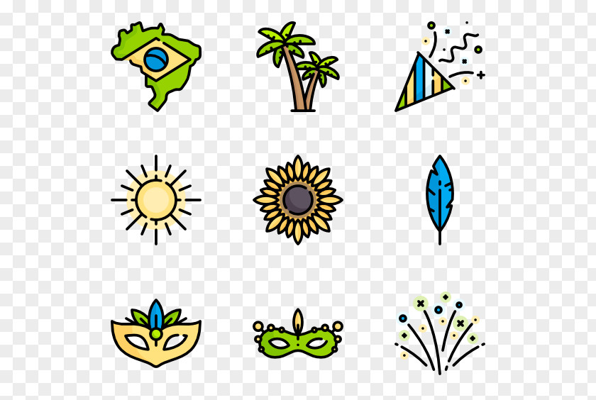 Brazilian Carnival Clip Art PNG