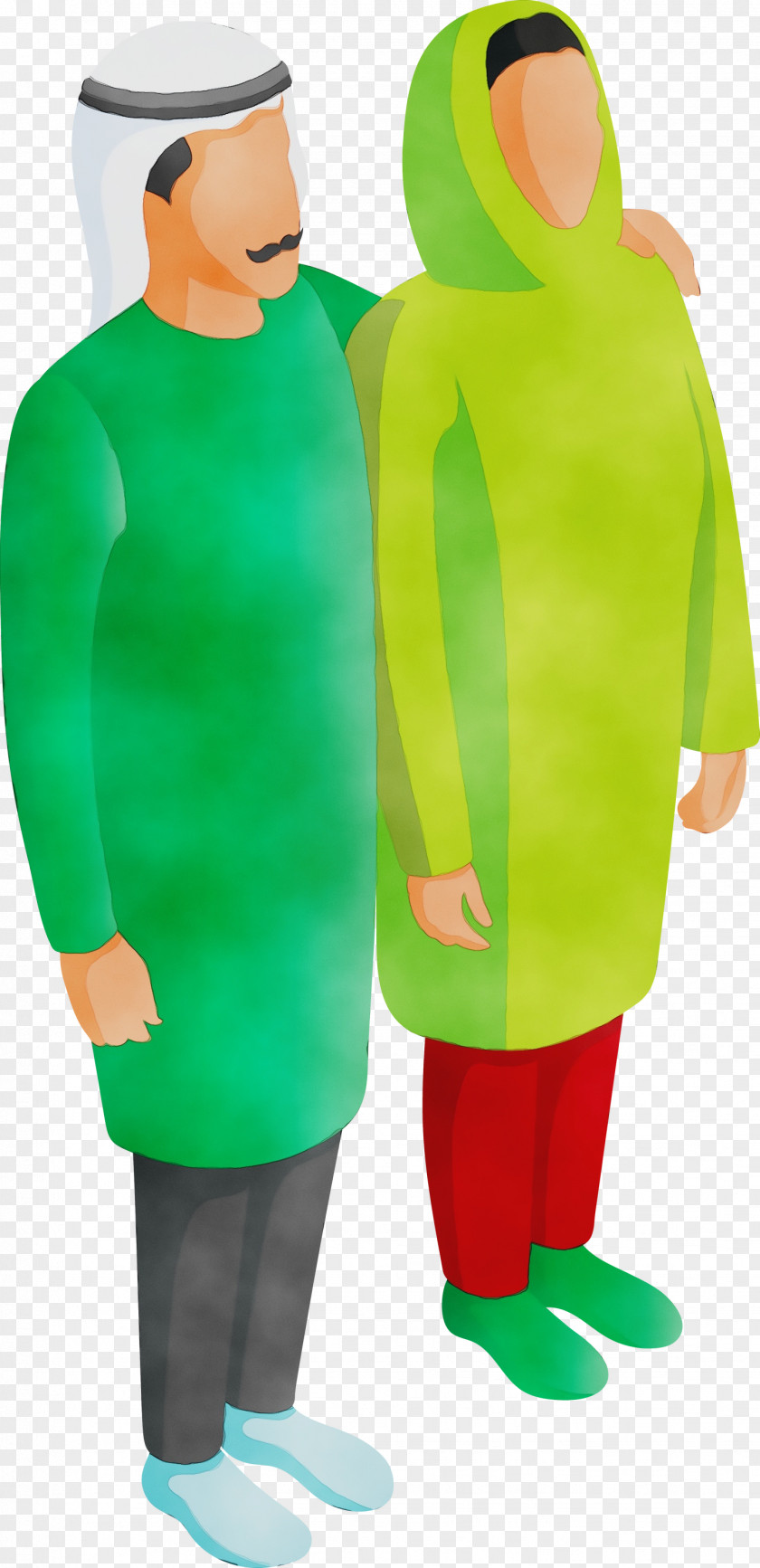 Green Clothing Costume Outerwear Sleeve PNG