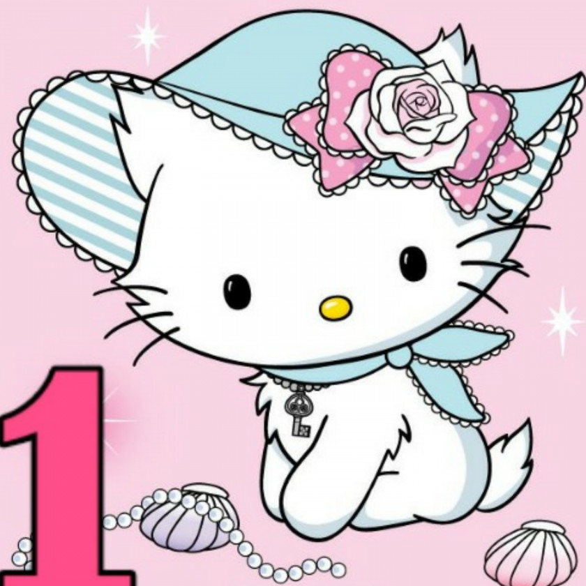 Hello Kitty Kitten Cat Sanrio Kavaii PNG