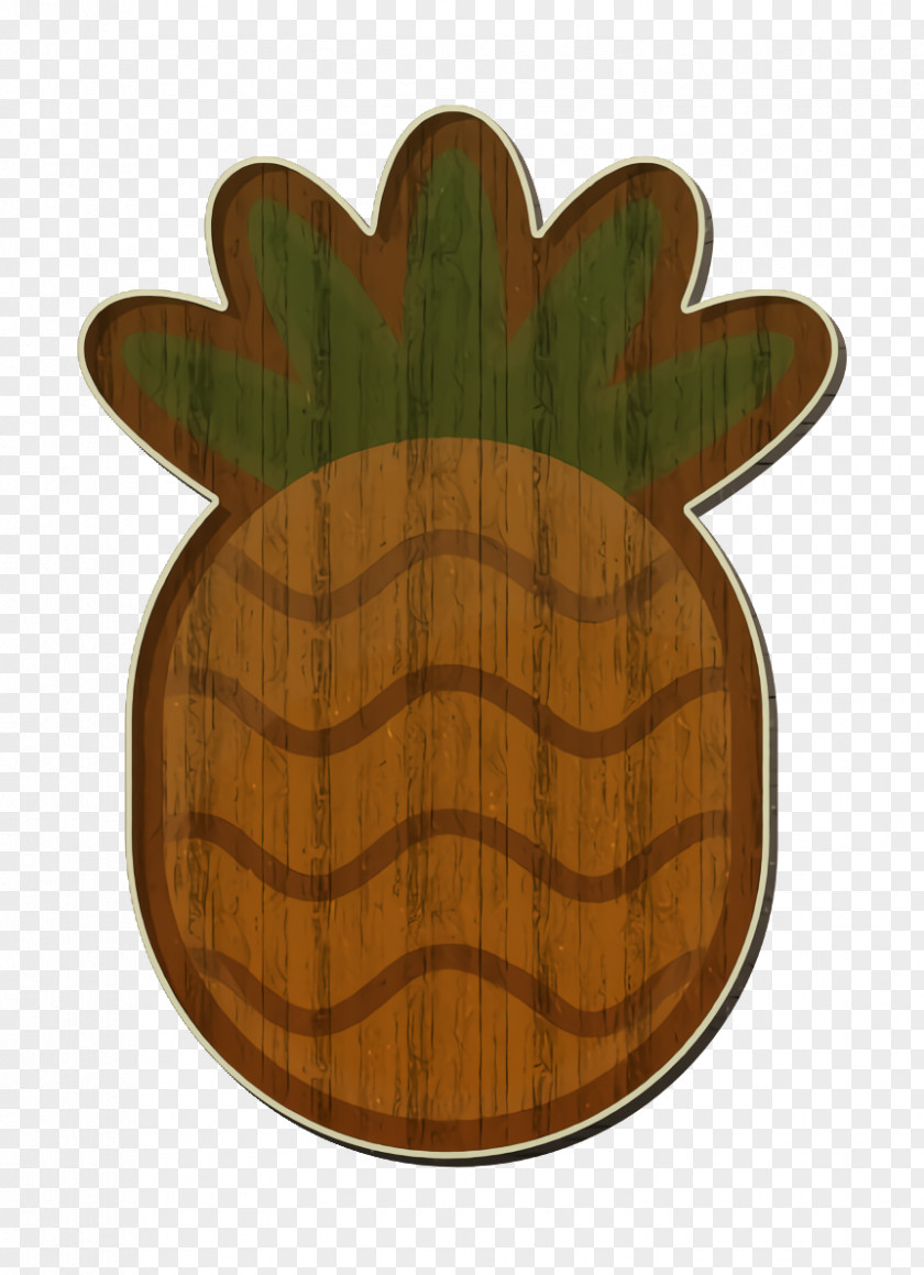 Symbol Wood Food Icon Fruit Pineapple PNG