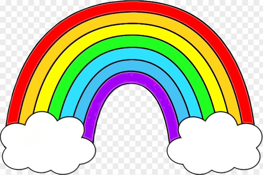 Arch Meteorological Phenomenon Rainbow Color Background PNG