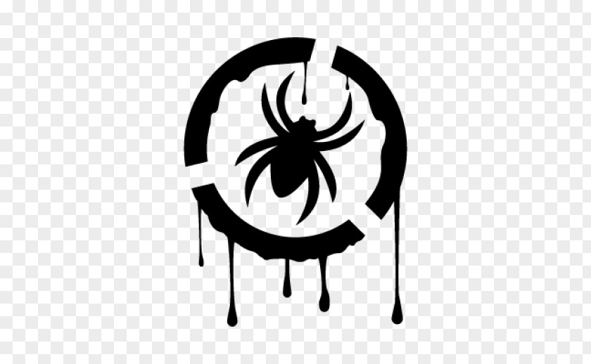 Spider Logo Decal Clip Art PNG