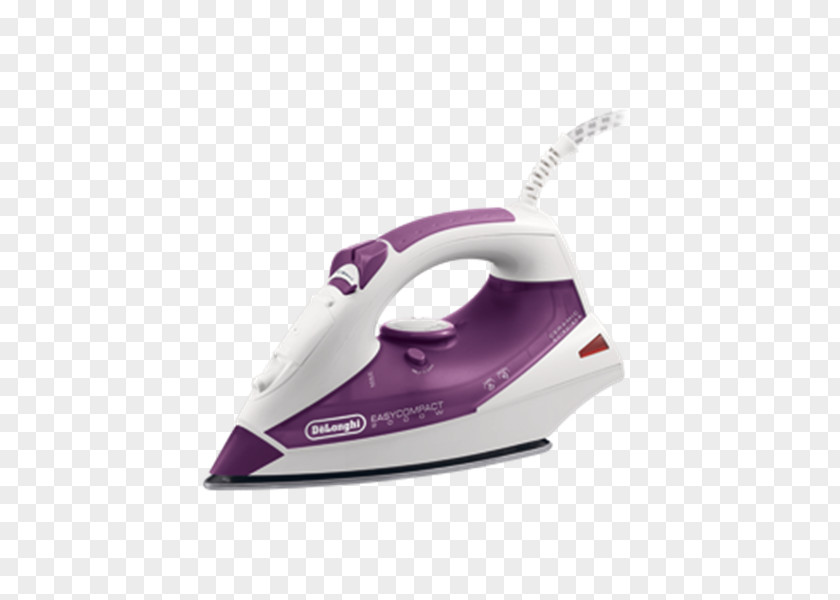 Steam Iron Small Appliance Clothes De'Longhi Home PNG
